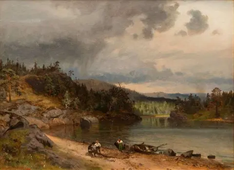 Fishermen On The Shore
