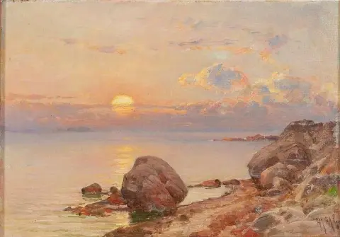Tramonto All'Arcipelago Di Tammisaari