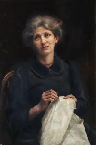 Det er ikke lin du har på deg, men menneskelige skapninger lever ca. 1907-17