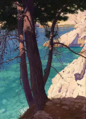 Die Landschaft von Dubrovnik 1930