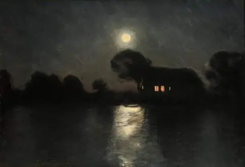 Moonlight. View From Vallo