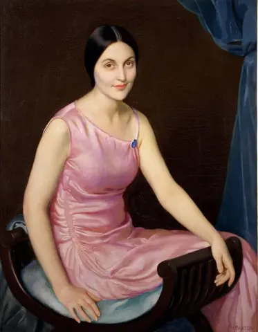 Elsa In The Pink Dress