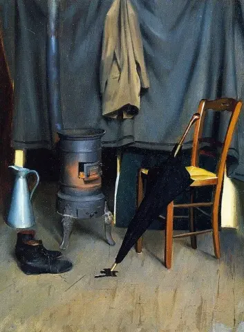 Interior Of The Paris Studio 1890