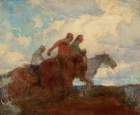 دراسة نافاجوس على ظهور الخيل