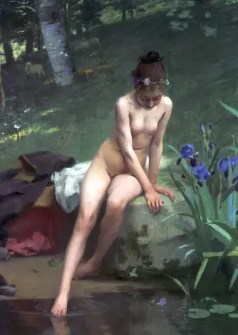 La pequeña pastora 1892