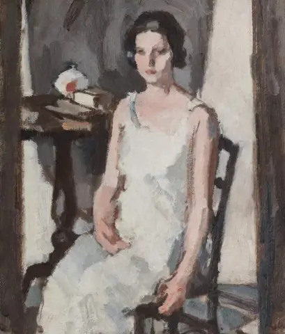 Girl In White 1927