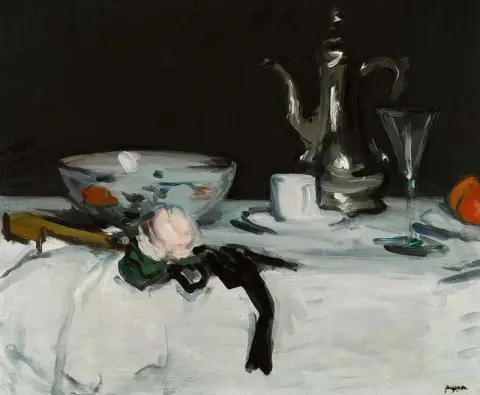 Stilleben med kaffekanne ca. 1905