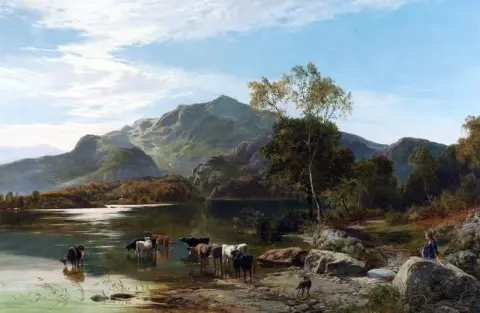 Поение скота 1860