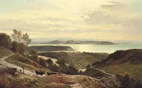 Сарай Овер Сэндс, Камбрия, 1874 г. 1
