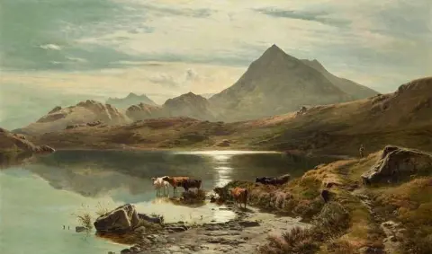 Llyn Y Cwn Flynnon North Wales 1871