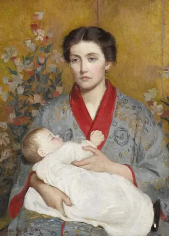 El kimono azul 1915
