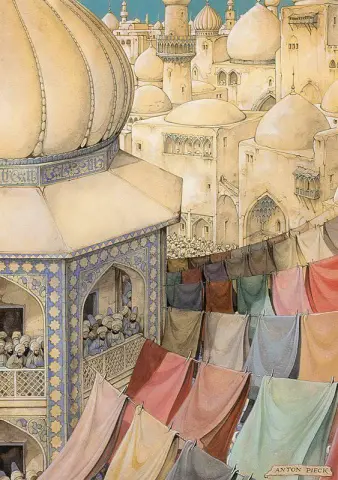 A história de Abu Kier e Abu Sier O espanto das tinturarias coloridas