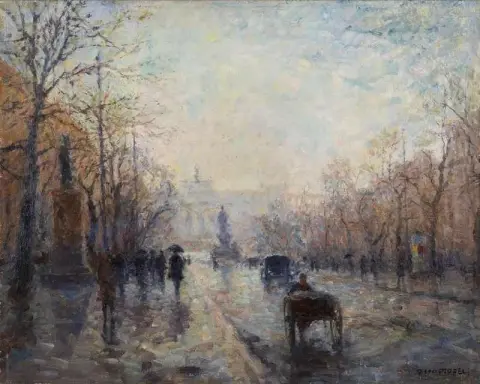 Nach Dem Regen Maximilianstrasse 인 뮌헨