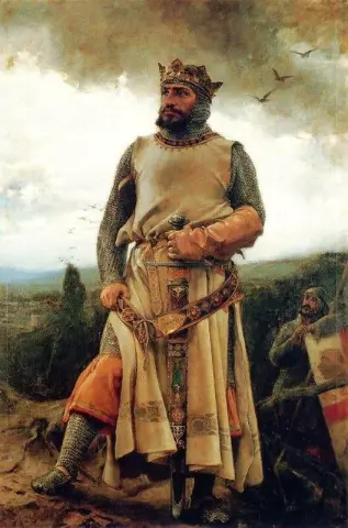Porträt von König Alfons I. von Aragon, dem Kämpfer