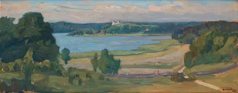Skiss för Tyreso Panorama 1908