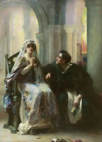 Ellen Terry og Henry Irving i Abelard And Heloise 1913