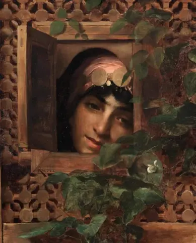 La donna ha la sua Moucharabieh 1879