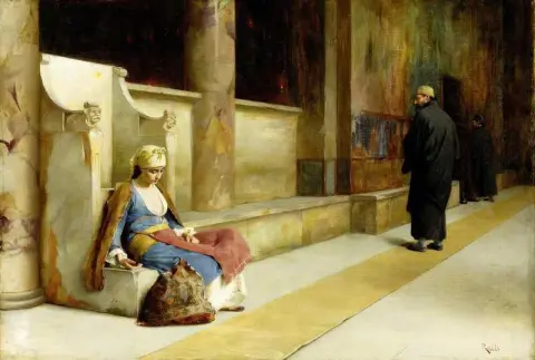 Riposo In Un Monastero Greco