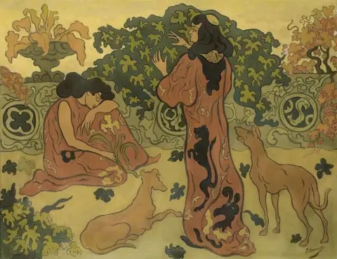 Les Princesses A La Terrasse 1894