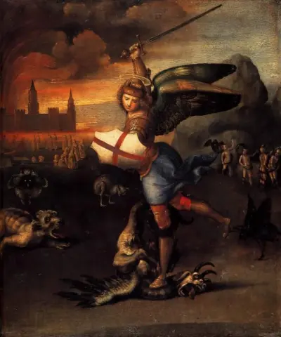 Saint Michael og dragen