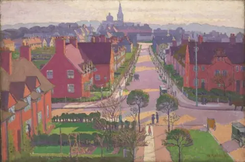 Willifield Way Ca.1914에서 출발하는 Hampstead Garden 교외
