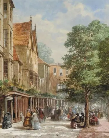 Pantiles Tunbridge Wells Kent ca. 1858-60