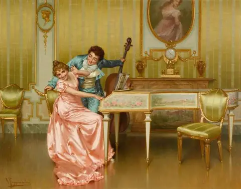 La lección de música