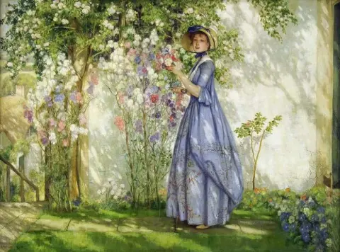 Aspettando in giardino 1937
