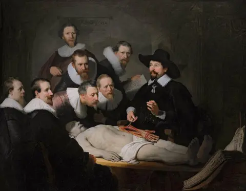 La lección de anatomía del doctor Nicolaes Tulp