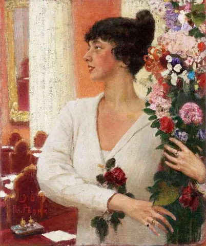 Portrait Of Mrs Beatrice Levi 1918