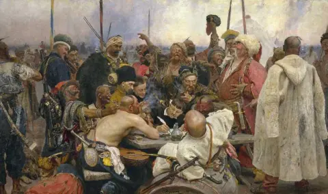 Запорожские казаки отвечают султану
