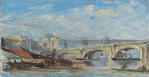 Charing Cross Railway Bridge Ca. 1861-62