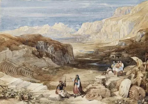 Petra Jordanië 1834