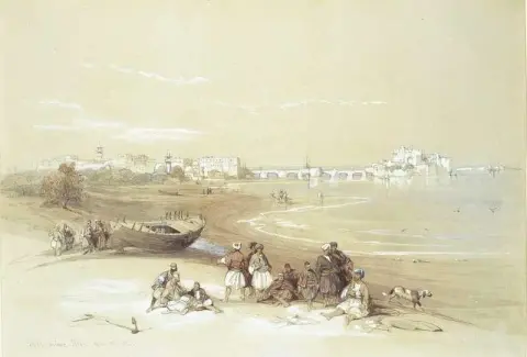 Saida antikes Sidon 1839