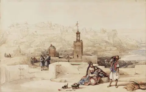The Citadel Of Tangier Morocco 1837