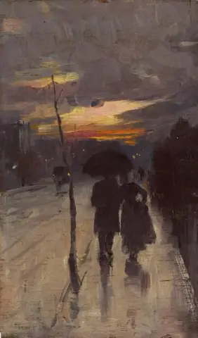 Andando a casa intorno al 1889