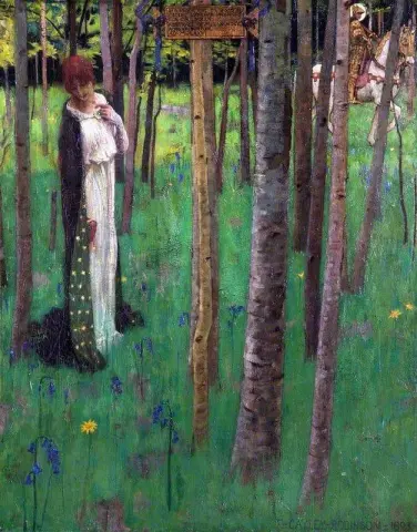 In A Wood So Green 1893