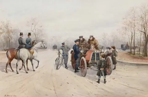 Speeding Offence Bois De Boulogne