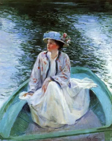 Sul bordo meridionale del fiume, 1910 circa