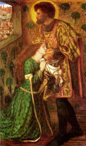 San Jorge y la princesa Sabra