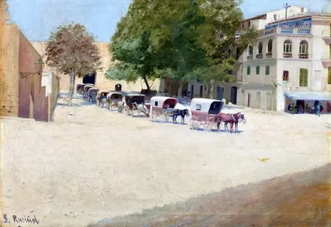Пасео де Майорка, около 1893 г.
