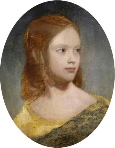 Emma Sandys Konstnärens syster 1853-55