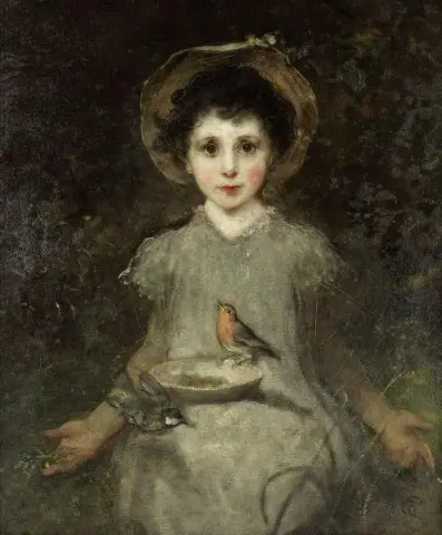 Portrait Of A Young Girl