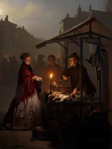Alla stalla del pollame sul Groenmarkt L'Aia 1868