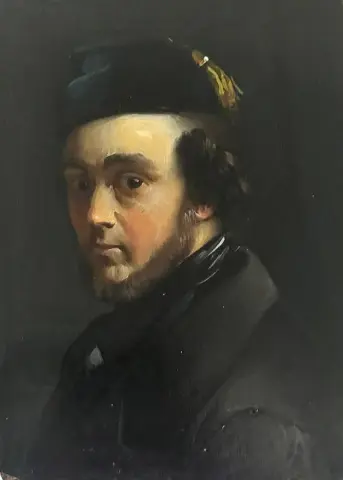 Selbstbildnis di Petrus Van Schendel Ca. 1841