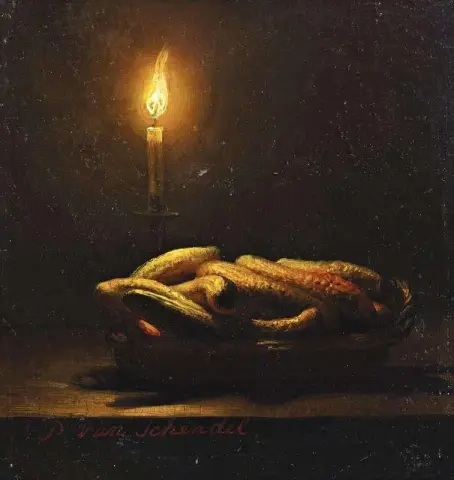 Natura morta con zucchine