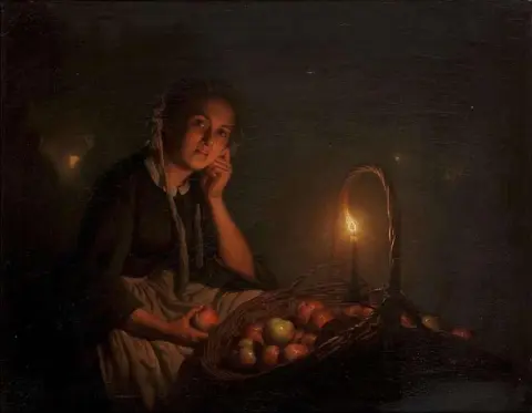 Il venditore di mele 1863