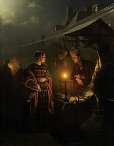 Ночной рынок 1851 г.
