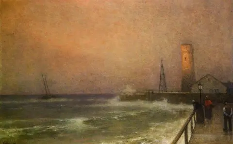 Na B Ehu Ostrova Helgoland 1924