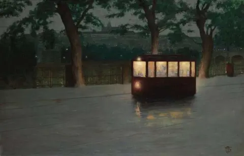 Tram In Praag